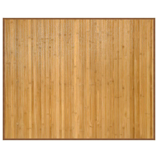 vidaXL Rug Rectangular Natural 80x100 cm Bamboo