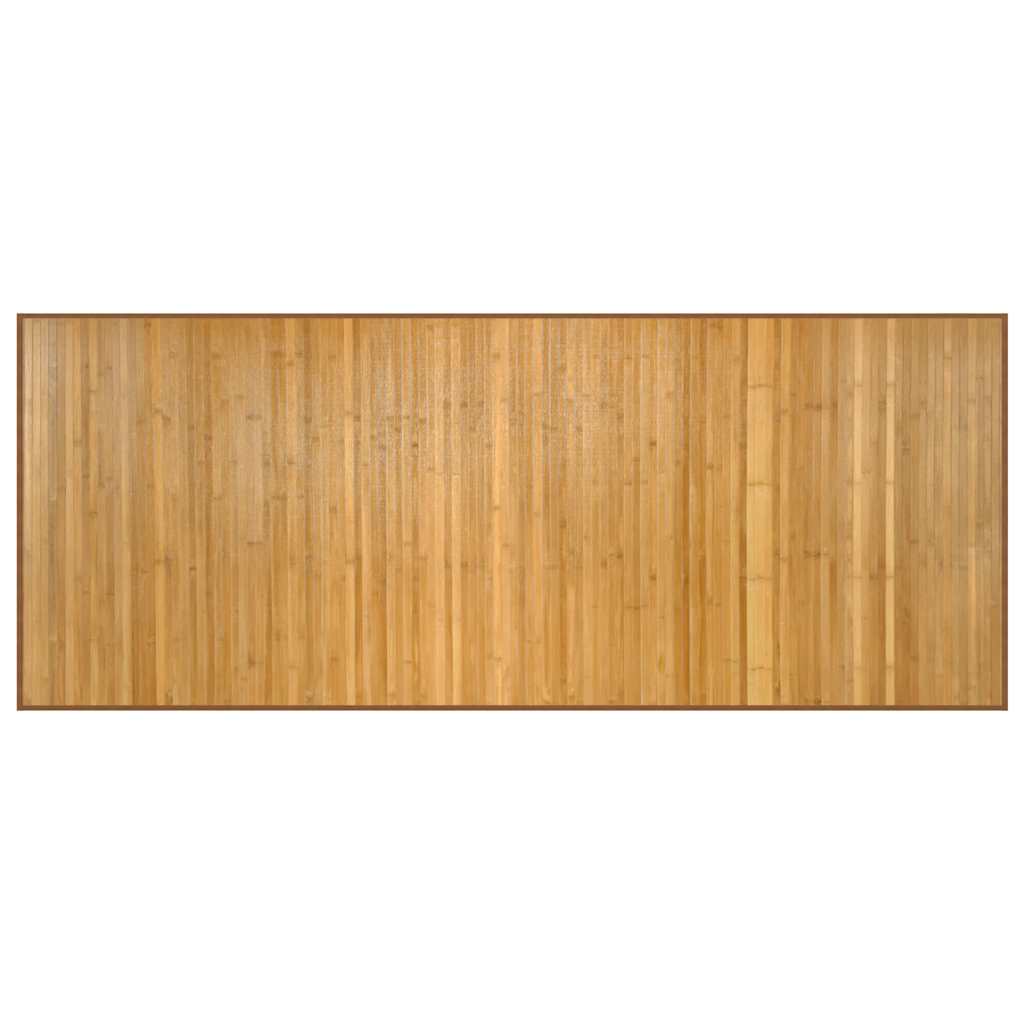 vidaXL Rug Rectangular Natural 80x200 cm Bamboo