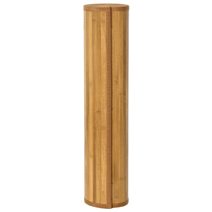 vidaXL Rug Rectangular Natural80x200 cm Bamboo