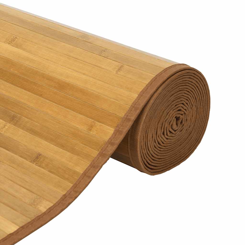 vidaXL Rug Rectangular Natural80x200 cm Bamboo