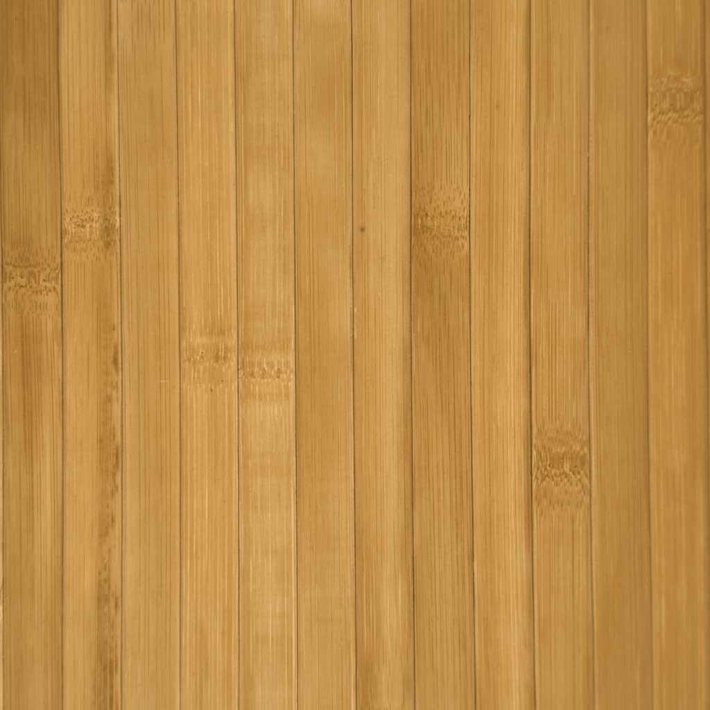 vidaXL Rug Rectangular Natural80x200 cm Bamboo