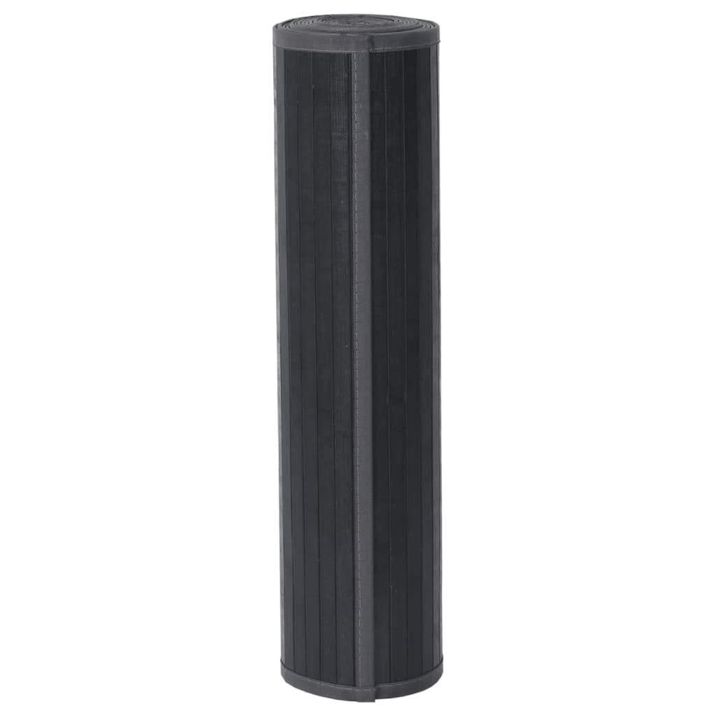 vidaXL Rug Rectangular Grey80x200 cm Bamboo