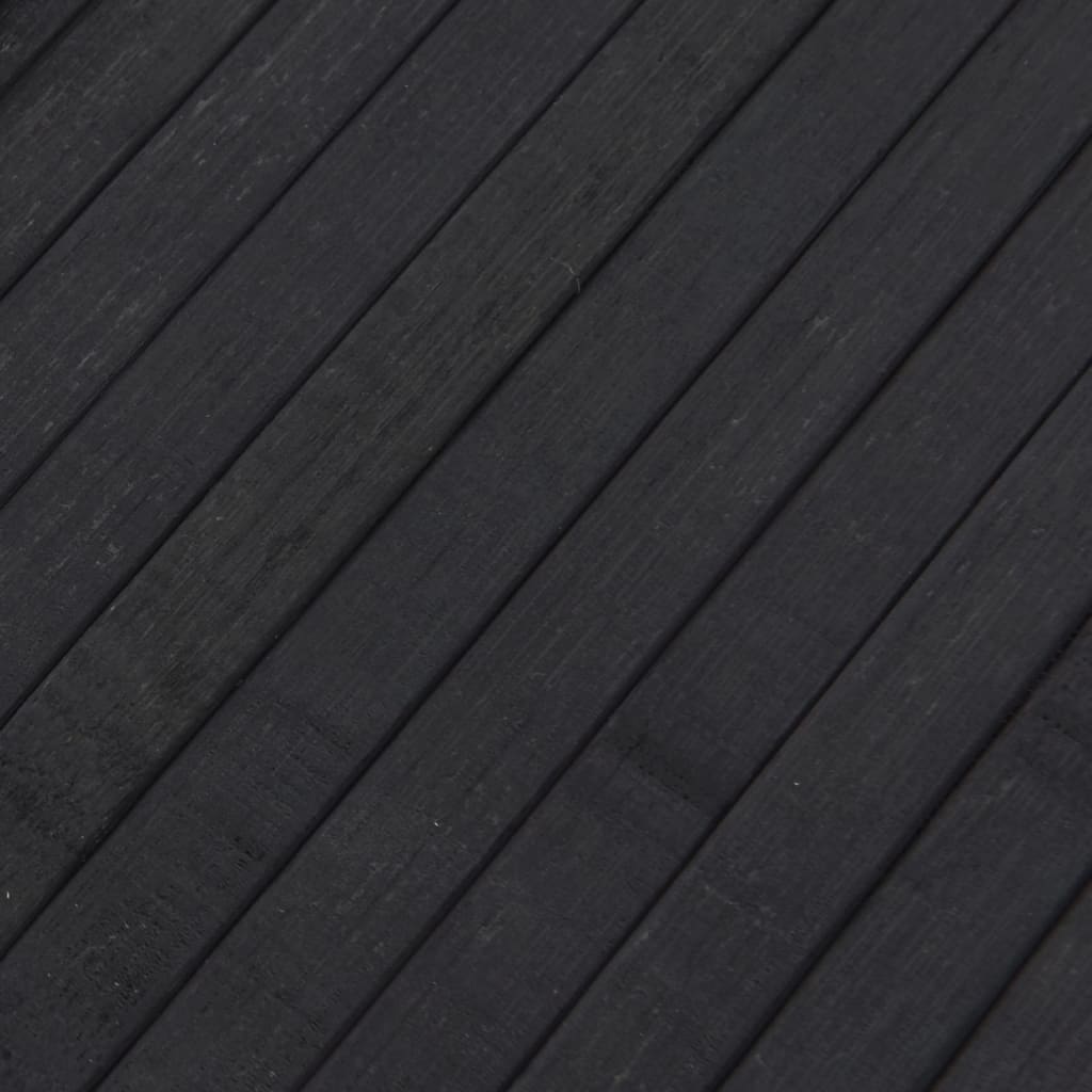 vidaXL Rug Rectangular Grey80x200 cm Bamboo