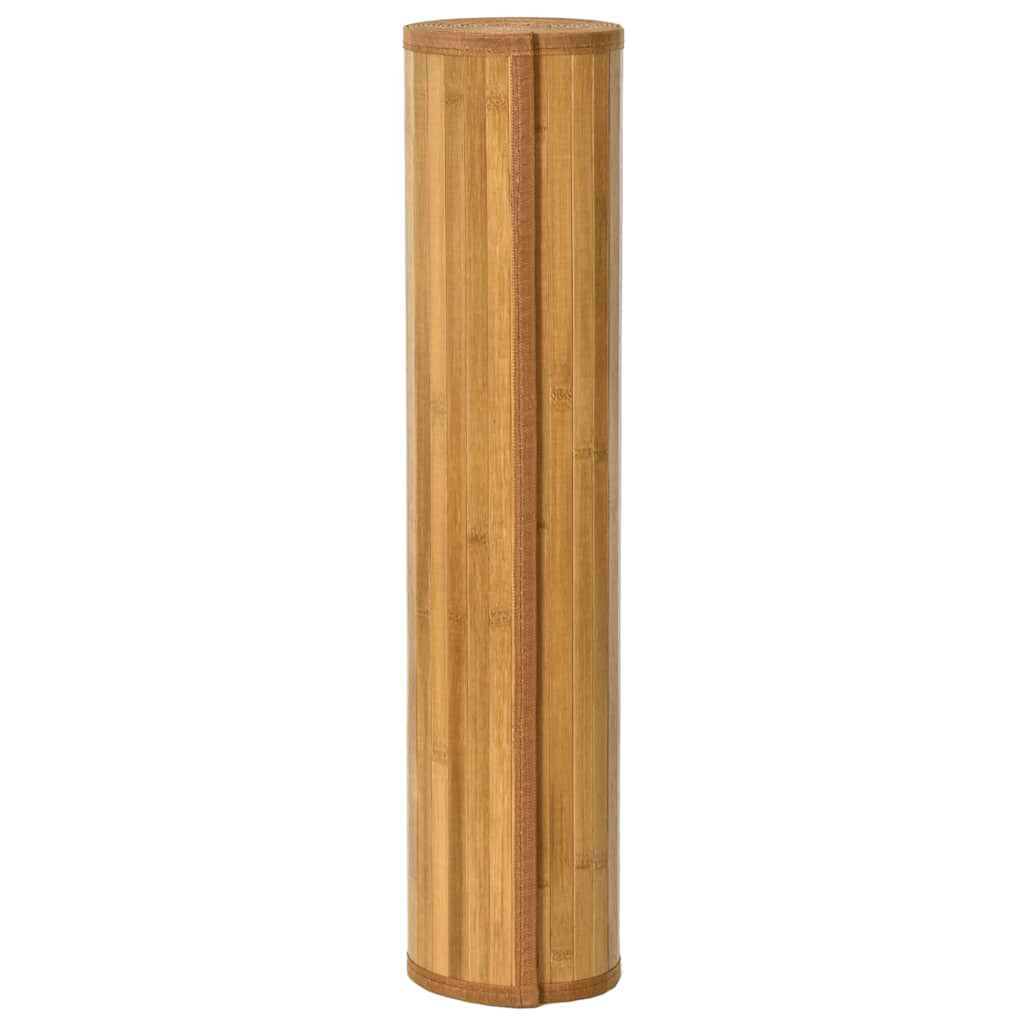 vidaXL Rug Rectangular Natural 80x300 cm Bamboo