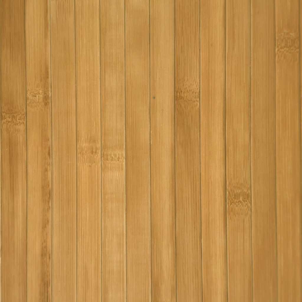 vidaXL Rug Rectangular Natural 80x400 cm Bamboo
