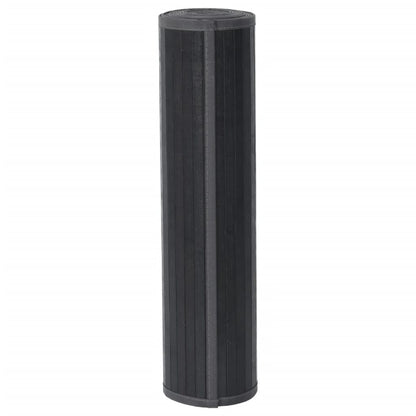 vidaXL Rug Rectangular Grey80x400 cm Bamboo