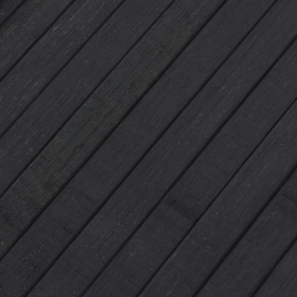 vidaXL Rug Rectangular Grey80x400 cm Bamboo