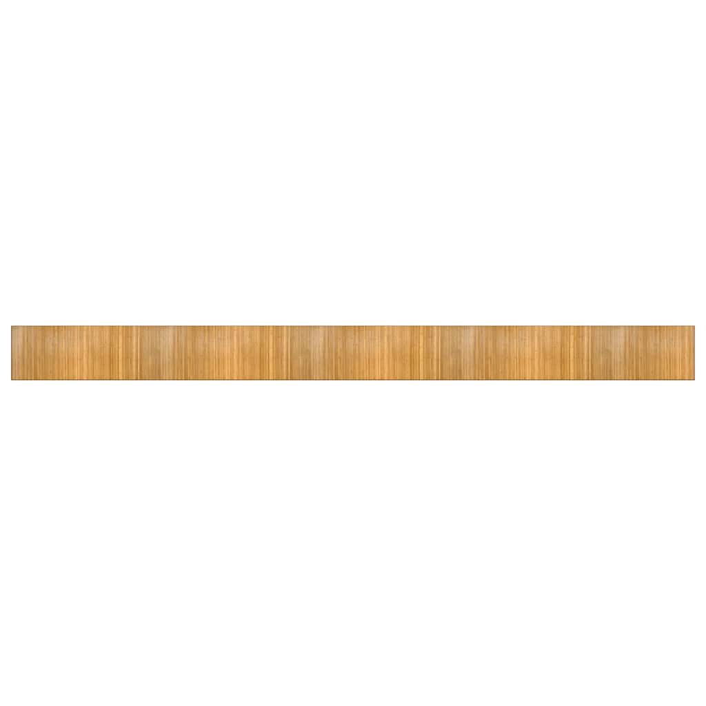 vidaXL Rug Rectangular Natural 80x1000 cm Bamboo