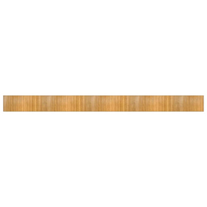 vidaXL Rug Rectangular Natural 80x1000 cm Bamboo