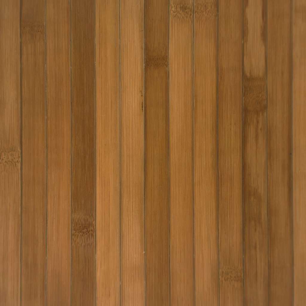 vidaXL Rug Rectangular Brown 100x200 cm Bamboo