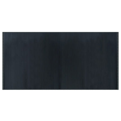 vidaXL Rug Rectangular Grey 100x200 cm Bamboo