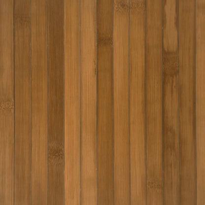 vidaXL Rug Rectangular Brown100x400 cm Bamboo