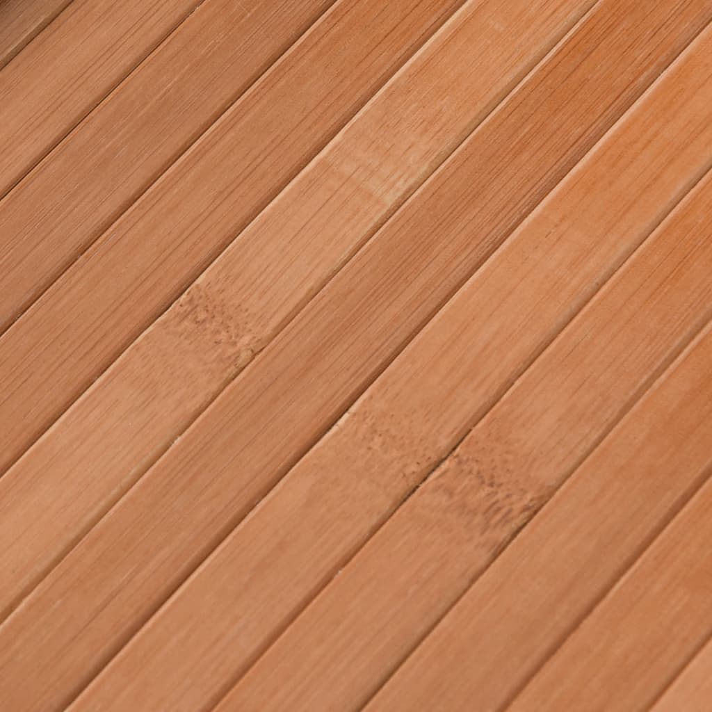 vidaXL Rug Round Natural60 cm Bamboo