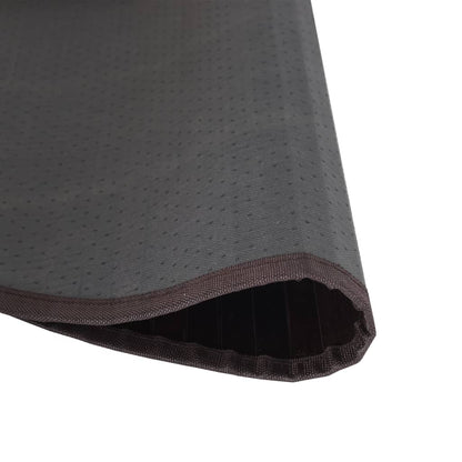 vidaXL Rug Round Dark Brown 80 cm Bamboo