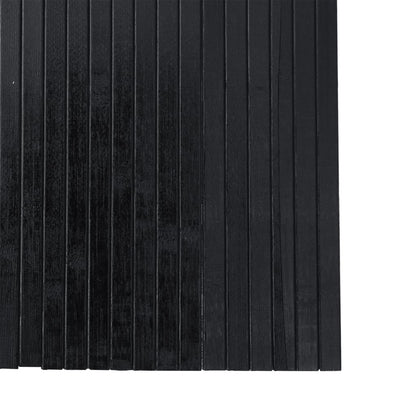 vidaXL Room Divider Black 165x250 cm Bamboo