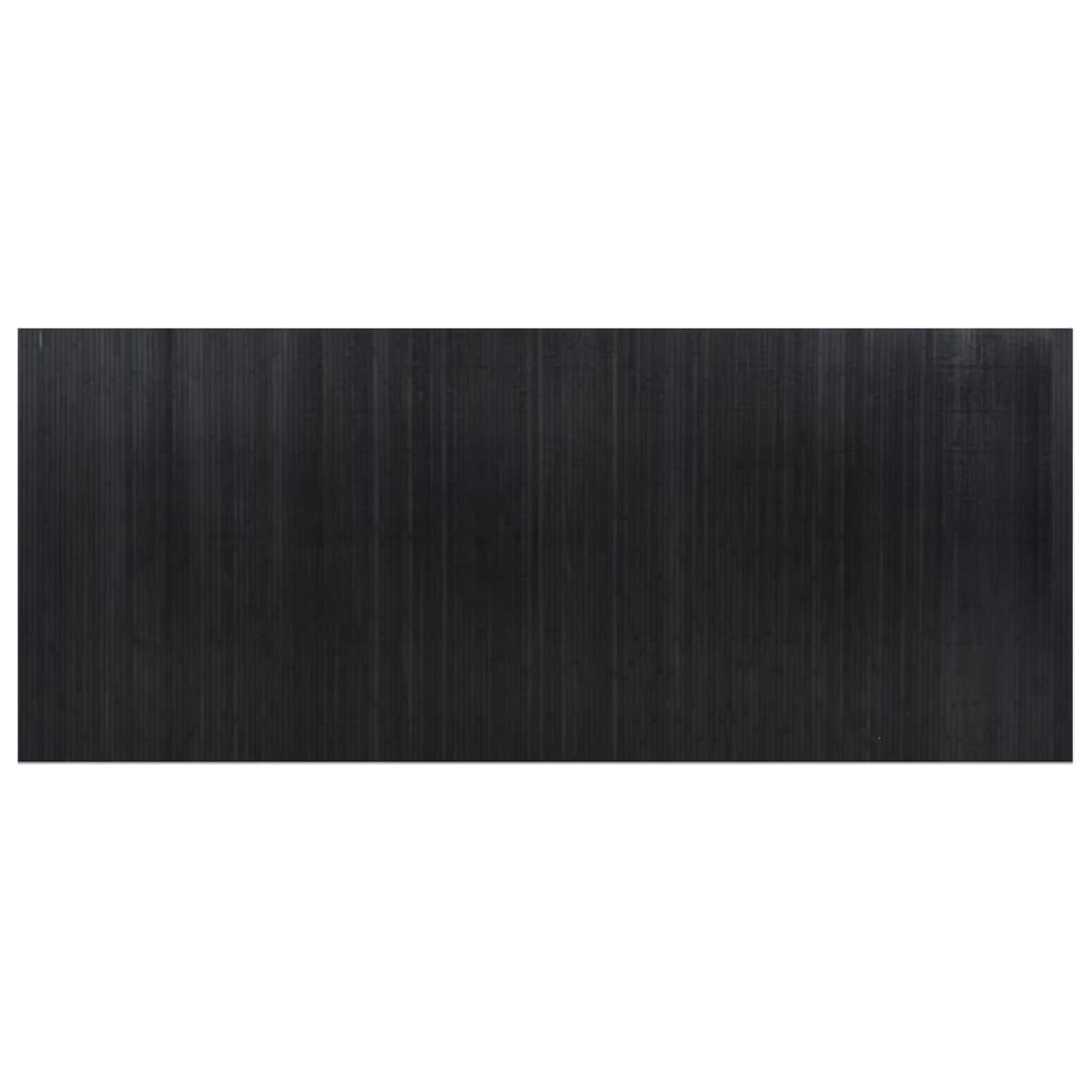 vidaXL Room Divider Black Width 400 cm Height 165 cm Bamboo