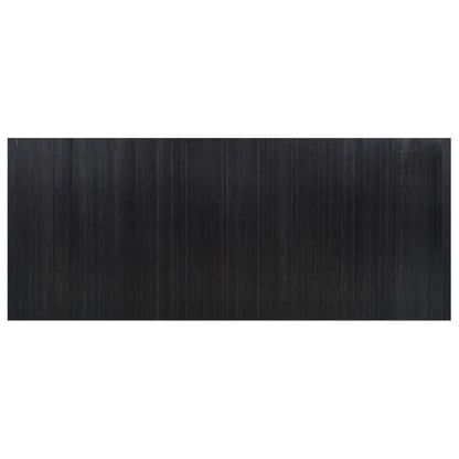 vidaXL Room Divider Black Width 400 cm Height 165 cm Bamboo