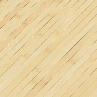 vidaXL Room Divider Light Natural 165x400 cm Bamboo