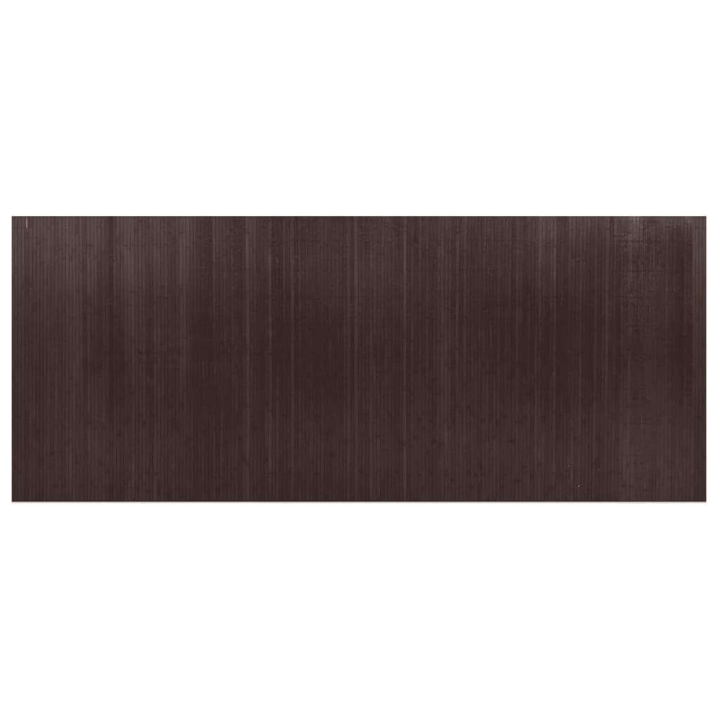 vidaXL Room Divider Dark Brown Width 400 cm Height 165 cm Bamboo