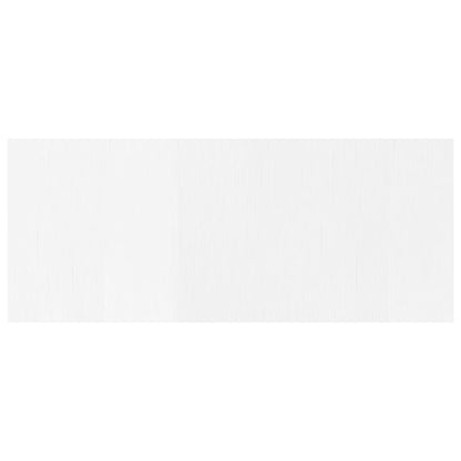 vidaXL Room Divider White Width 400 cm Height 165 cm Bamboo