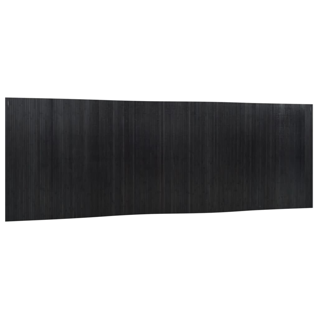 vidaXL Room Divider Black Width 600 cm Height 165 cm Bamboo