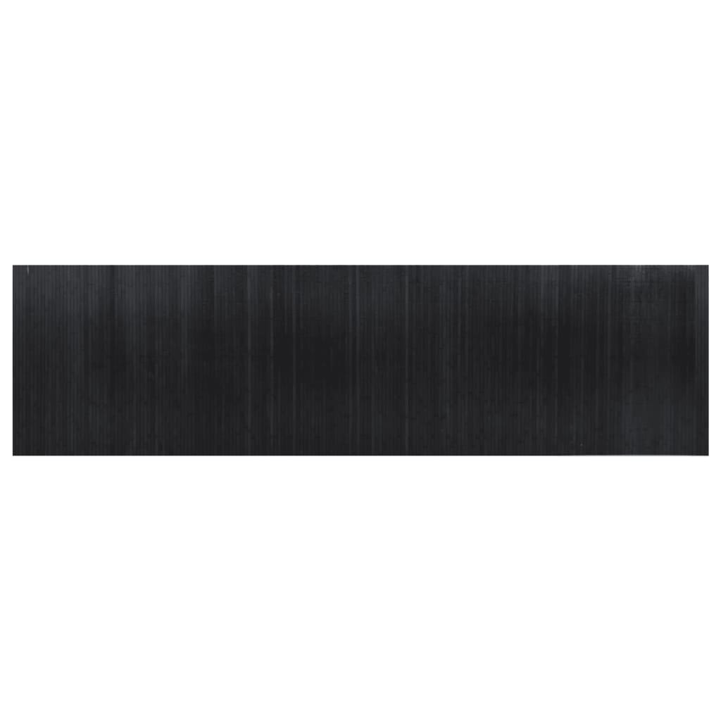 vidaXL Room Divider Black Width 600 cm Height 165 cm Bamboo