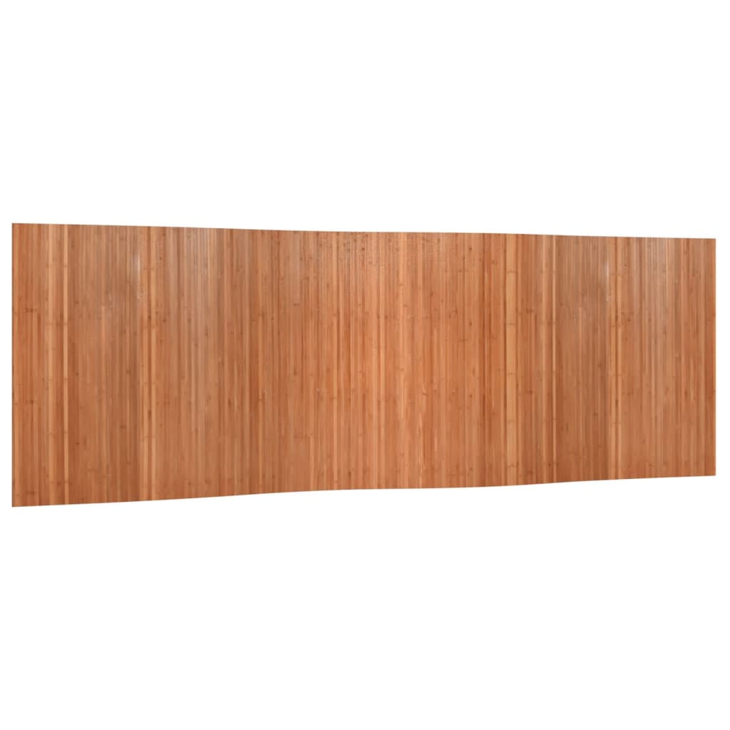 vidaXL Room Divider Brown 165x600 cm Bamboo