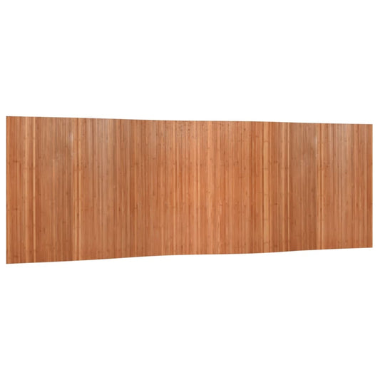 vidaXL Room Divider Brown 165x600 cm Bamboo