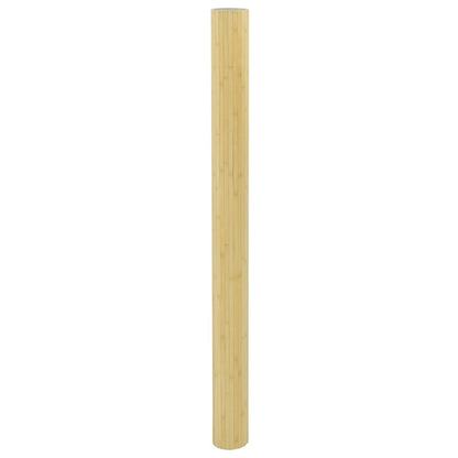 vidaXL Room Divider Light Natural 165x600 cm Bamboo