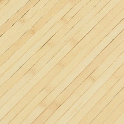 vidaXL Room Divider Light Natural 165x600 cm Bamboo