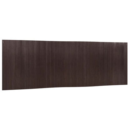 vidaXL Room Divider Dark Brown Width 600 cm Height 165 cm Bamboo