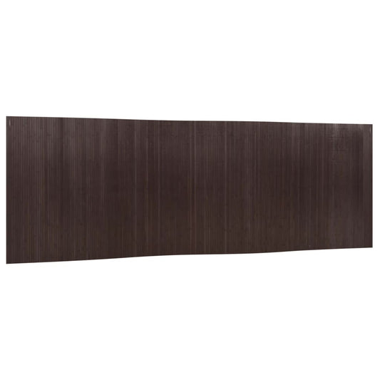 vidaXL Room Divider Dark Brown Width 600 cm Height 165 cm Bamboo