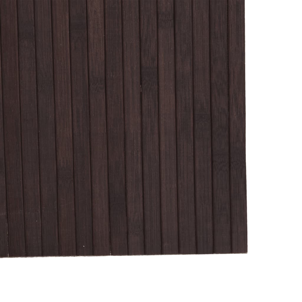 vidaXL Room Divider Dark Brown Width 600 cm Height 165 cm Bamboo