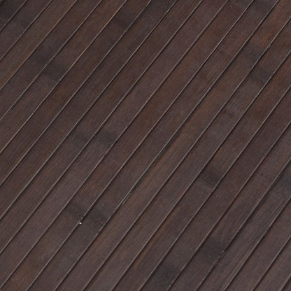 vidaXL Room Divider Dark Brown Width 600 cm Height 165 cm Bamboo