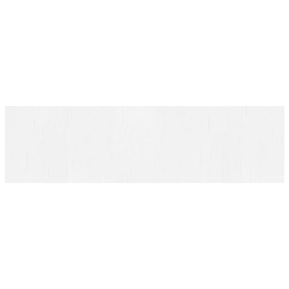 vidaXL Room Divider White Width 600 cm Height 165 cm Bamboo