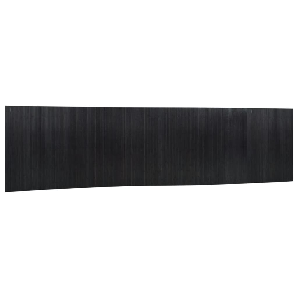 vidaXL Room Divider Black Width 800 cm Height 165 cm Bamboo
