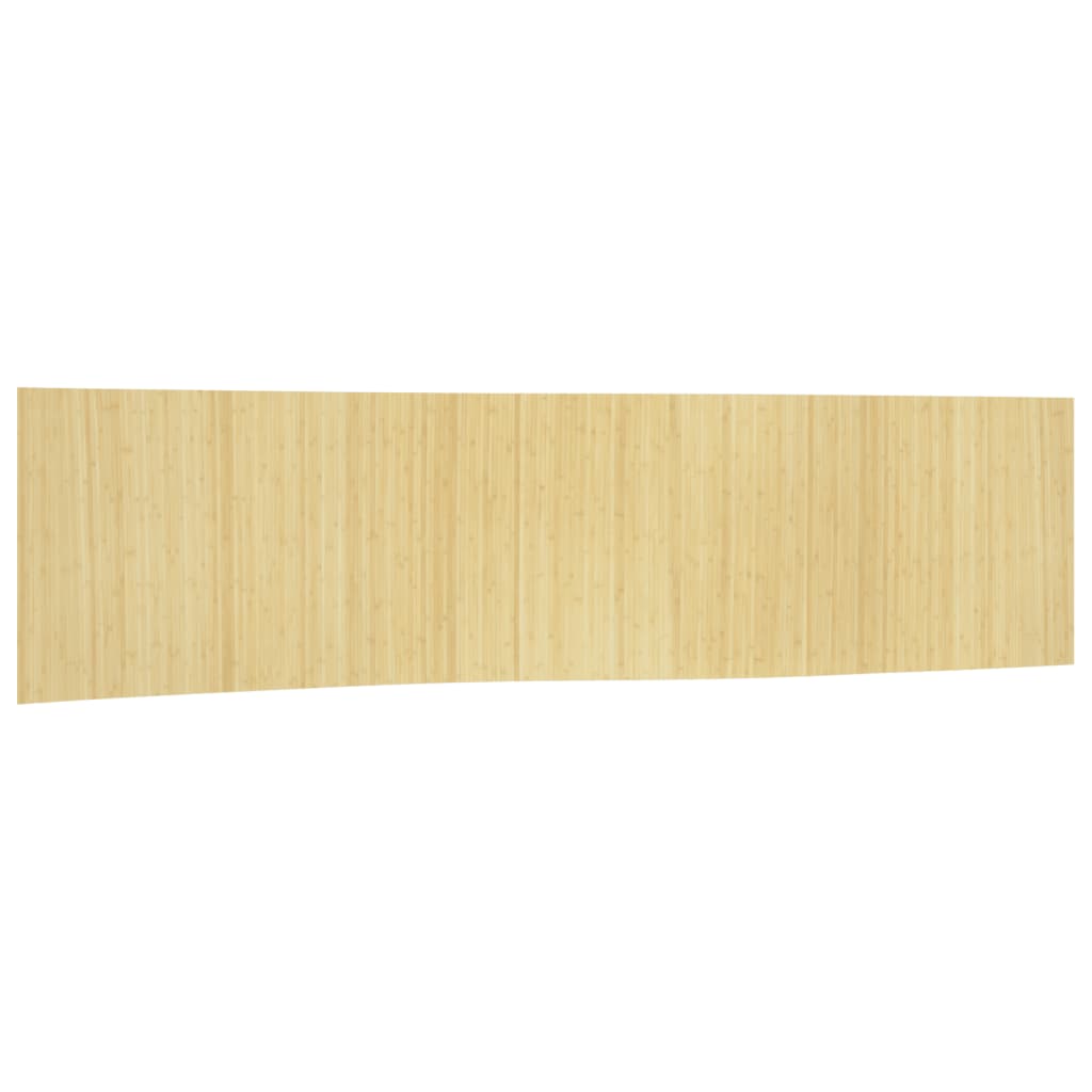 vidaXL Room Divider Light Natural 165x800 cm Bamboo