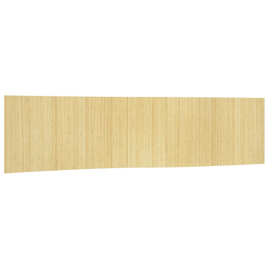 vidaXL Room Divider Light Natural 165x800 cm Bamboo