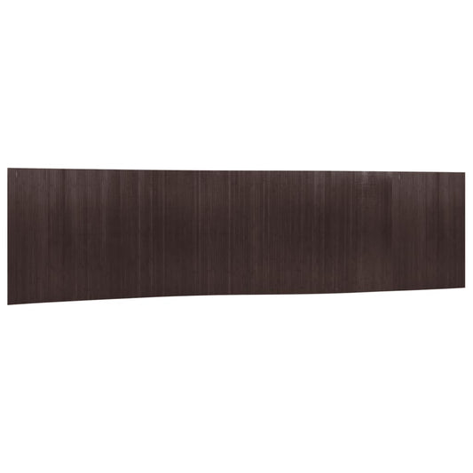 vidaXL Room Divider Dark Brown 165x800 cm Bamboo