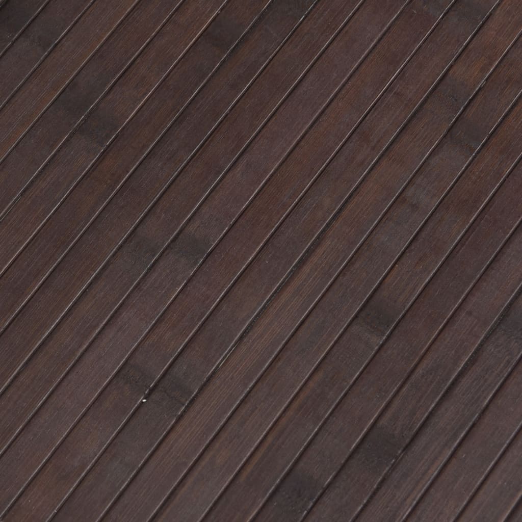 vidaXL Room Divider Dark Brown 165x800 cm Bamboo