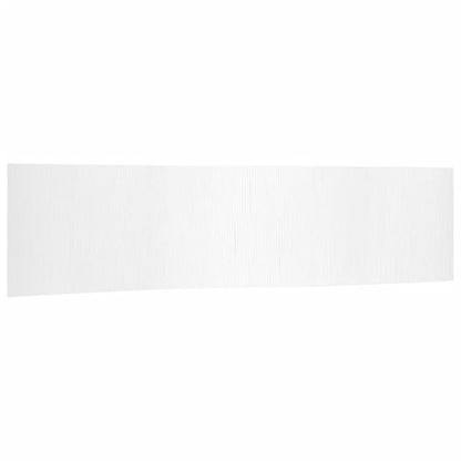 vidaXL Room Divider White Width 800 cm Height 165 cm Bamboo