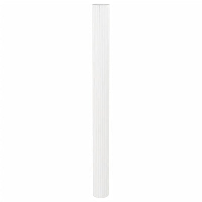 vidaXL Room Divider White Width 800 cm Height 165 cm Bamboo