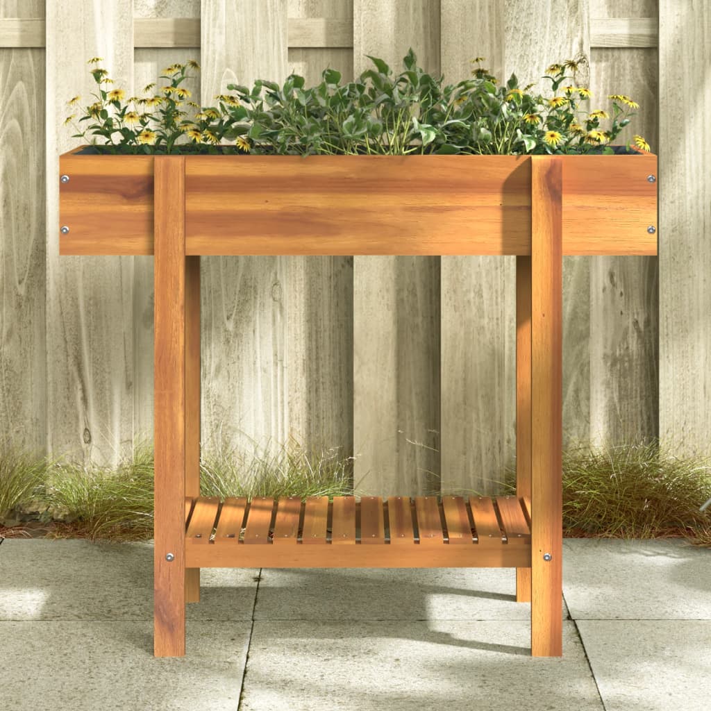 vidaXL Garden Raised Bed 90x30x75 cm Solid Wood Acacia