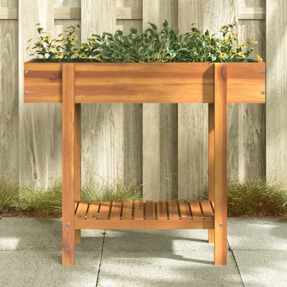 vidaXL Garden Raised Bed 90x30x75 cm Solid Wood Acacia