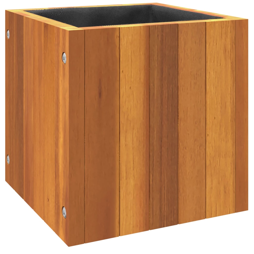 vidaXL Garden Planter 25x25x25 cm Solid Wood Acacia