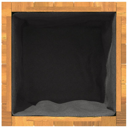 vidaXL Garden Planter 45x45x45 cm Solid Wood Acacia