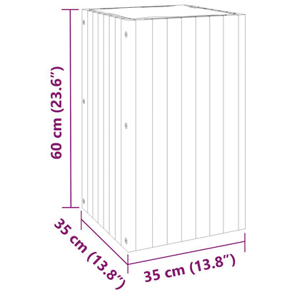 vidaXL Garden Planter 35x35x60 cm Solid Wood Acacia