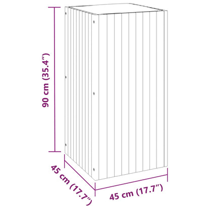 vidaXL Garden Planter 45x45x90 cm Solid Wood Acacia