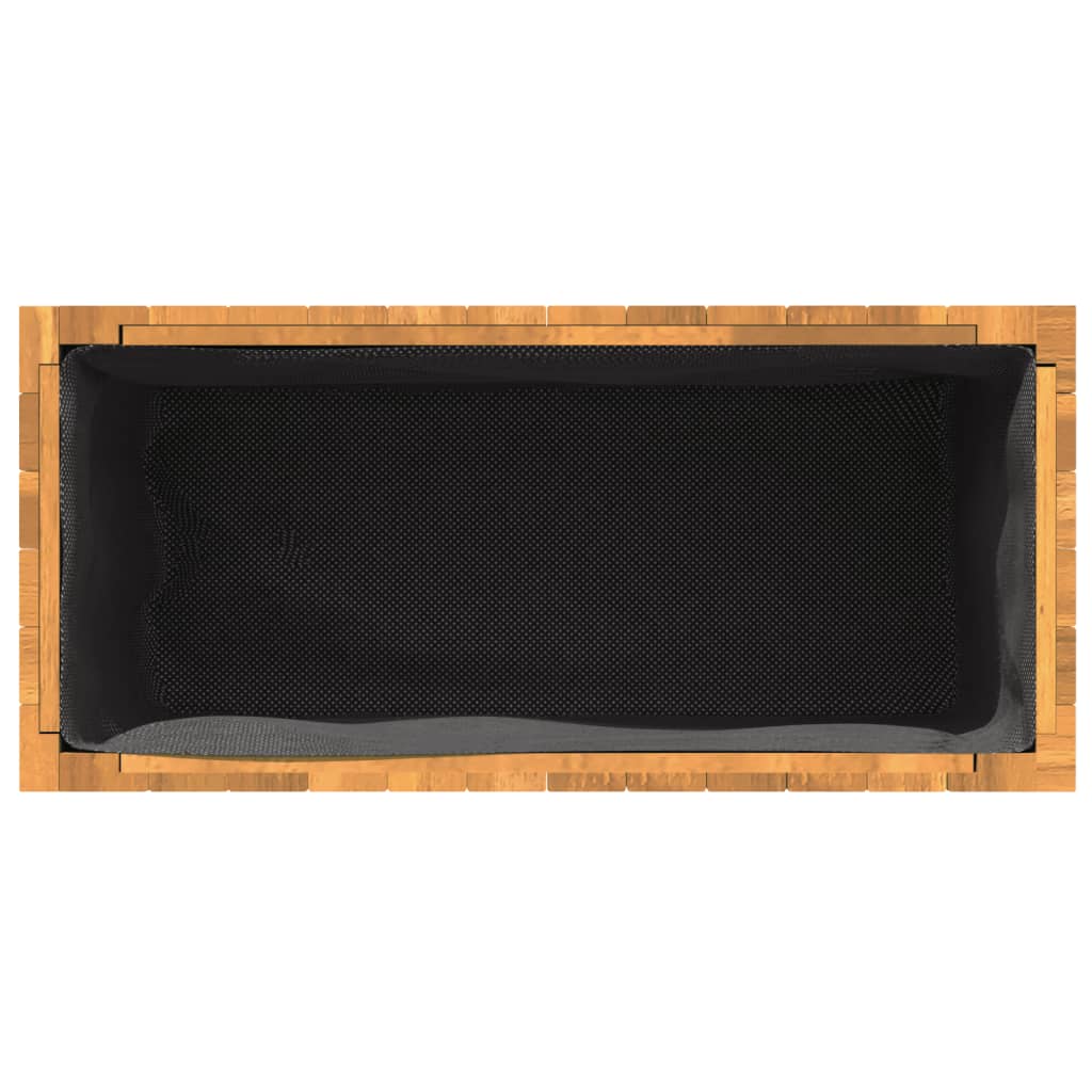 vidaXL Garden Planter 59x27.5x35 cm Solid Wood Acacia