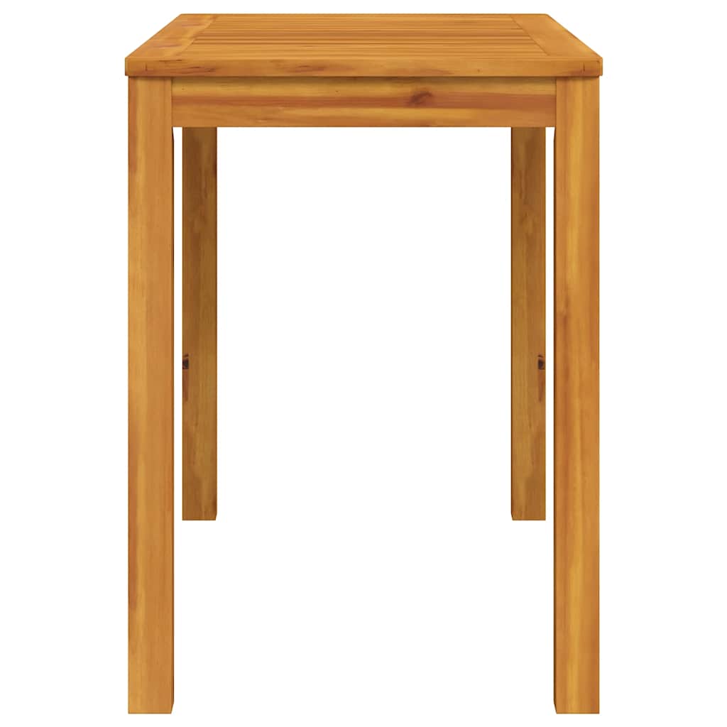 vidaXL Garden Dining Table 110x55x75 cm Solid Wood Acacia